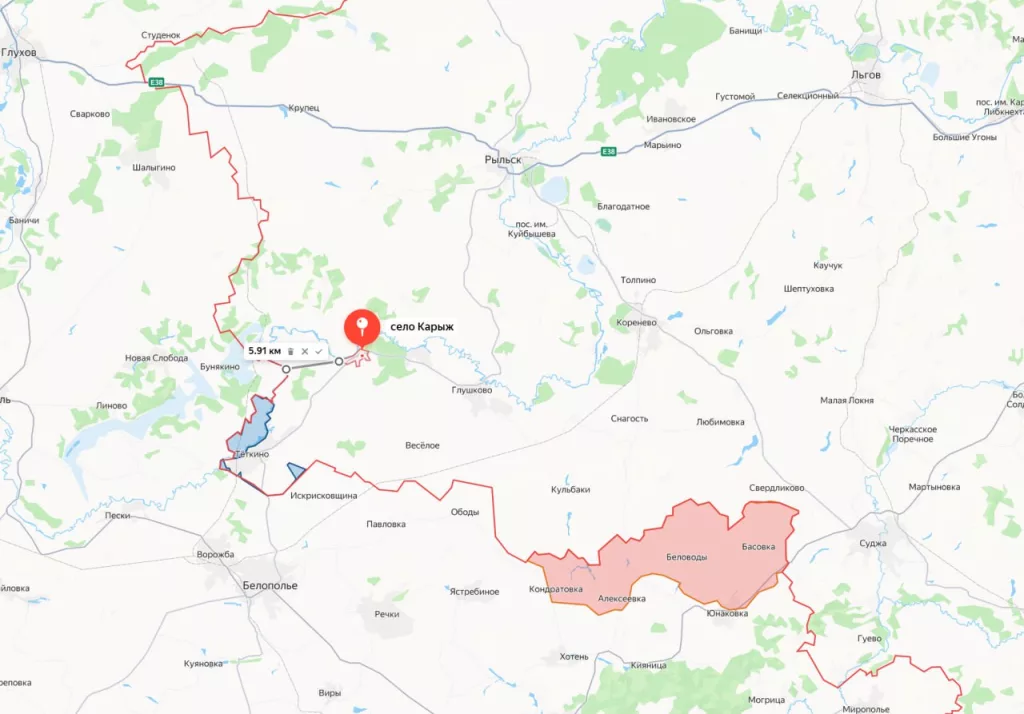 Курская область, врио губернатора: Вчера в селе Карыж Глушковского района мирный житель попал под удар FPV-дрона. Ему оперативно оказали первую медицинскую помощь