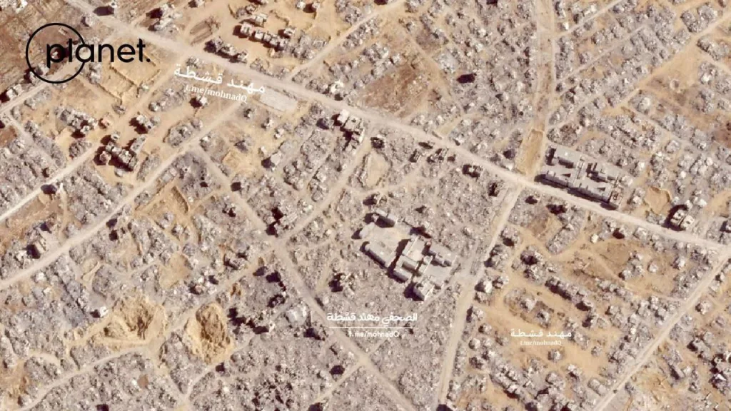 Новые спутниковые снимки показывают широкомасштабное и систематическое разрушение домов и жилых зданий в южном городе Газа Рафах после более чем года израильских атак на этот район