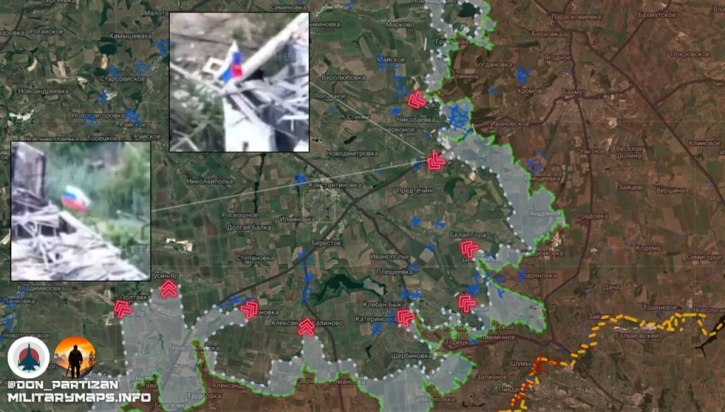 Константиновское направление: освобождение Ступочек
