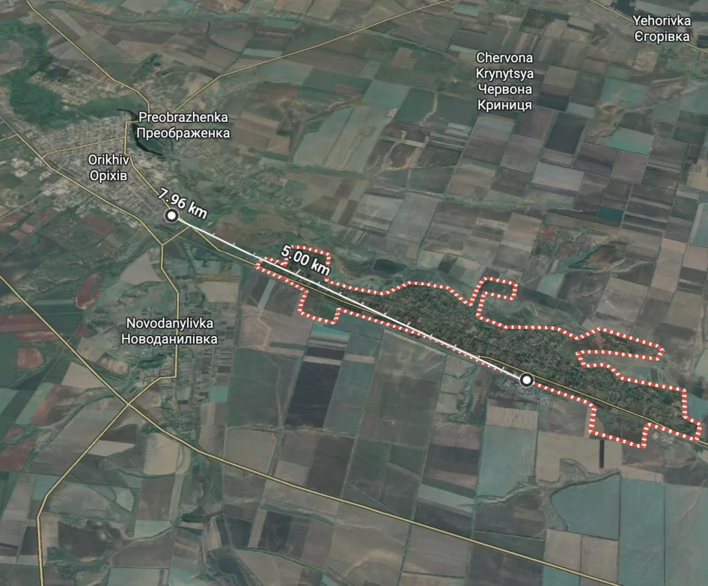Поступают (пока неподтверждённые) сообщения о начале боёв за станцию Малая Токмачка на Запорожском направлении. Она расположена всего в 8 км к востоку от Орехова, откуда в 2023 году начиналось большое украинское контрнаступление