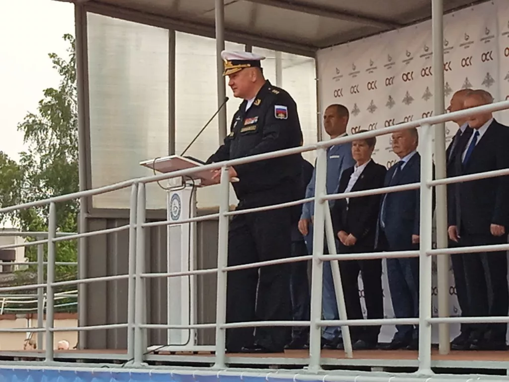 В Санкт-Петербурге состоялась церемония приёма в состав ВМФ России подводной лодки «Якутск»