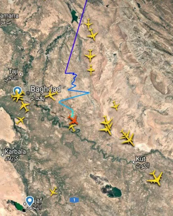 Сообщается, что Иран усиливает глушение сигналов GPS над частями Ирака , нацеливаясь на воздушное пространство, используемое военными самолетами