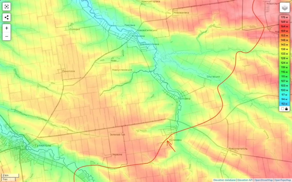 Юрий Подоляка — Гуляйпольское направление на 13.06.25: Малиновка