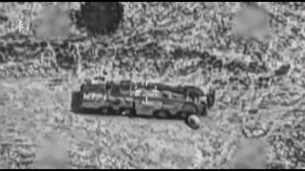 Израиль продолжает безнаказанный отстрел мобильных пусковых установок иранских баллистических ракет