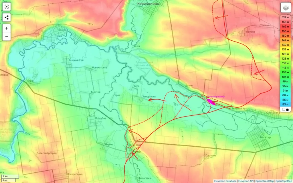 Юрий Подоляка — Новопавловское направление на вечер 13.06.25: зона ответственности группировки "Восток" - Запорожье