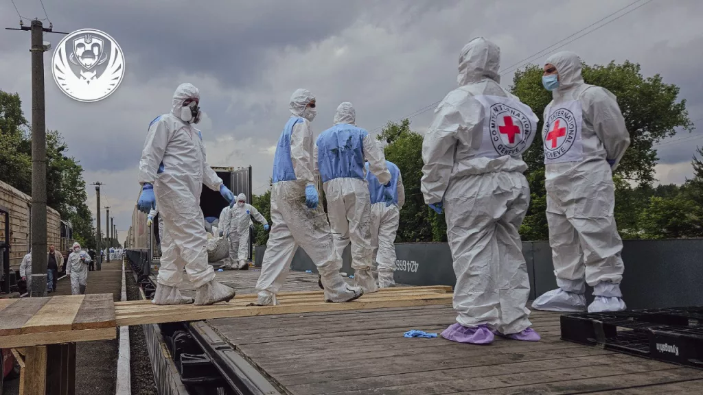 Сегодня Киеву передали ещё 1200 тел погибших украинских военных. На данный момент передано 3612 из около 6000 тел