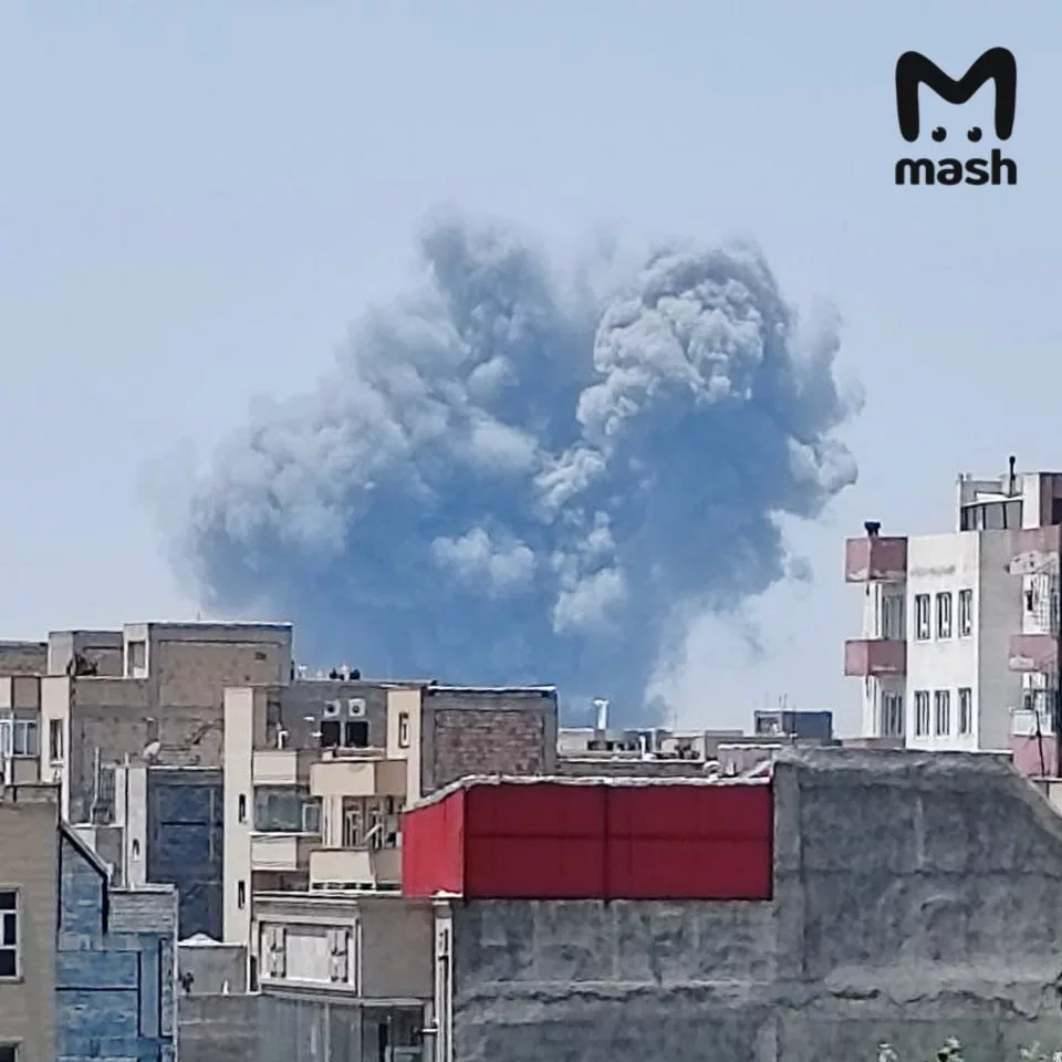 Израиль атакует Иран на северо-западе страны. Ракеты поразили четыре объекта в Восточном Азербайджане, сообщают иностранные СМИ