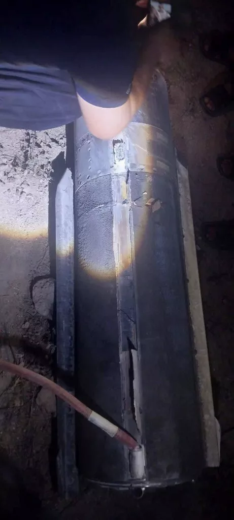 Двигатель американской ЗУР RIM-161 SM-3, запущеннной с эсминца ВМС США для перехвата иранской баллистической ракеты