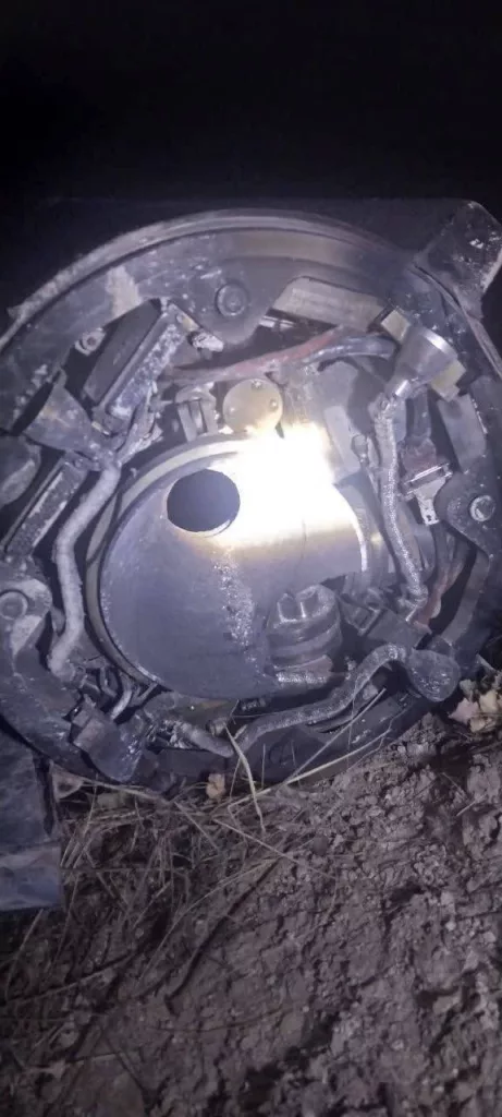 Двигатель американской ЗУР RIM-161 SM-3, запущеннной с эсминца ВМС США для перехвата иранской баллистической ракеты