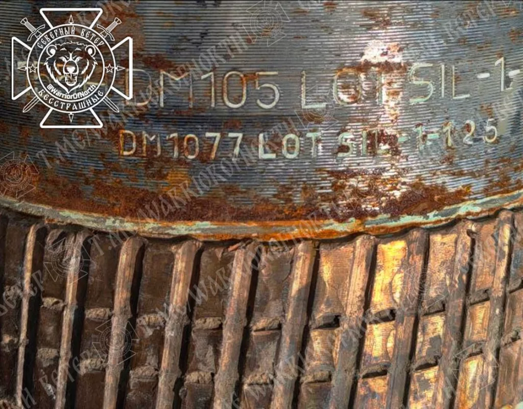 Разминирование освобожденных территорий Суджанского приграничья продолжается: на кадрах немецкий снаряд с отравляющим веществом