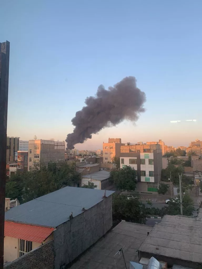 ВВС Израиля нанесли удар по Международному аэропорту Мешхед им. Шахида Хашеминежада (или в его районе) на северо-востоке Ирана