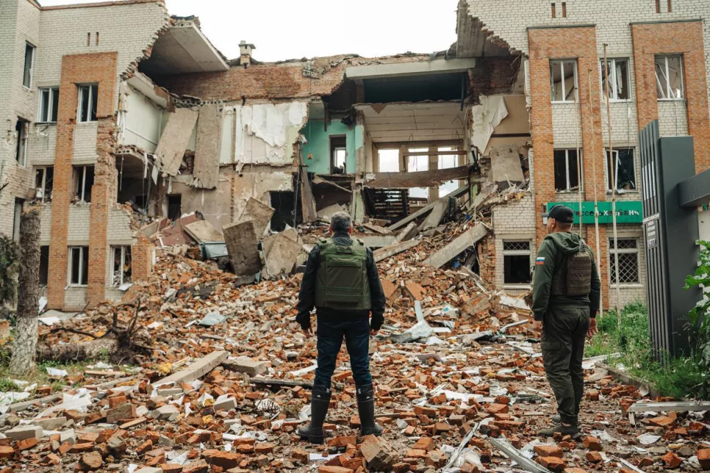 Показали, как сейчас выглядит колония в Малой Локне, где пацаны героически держали оборону во время наступления ВСУ в Курской области