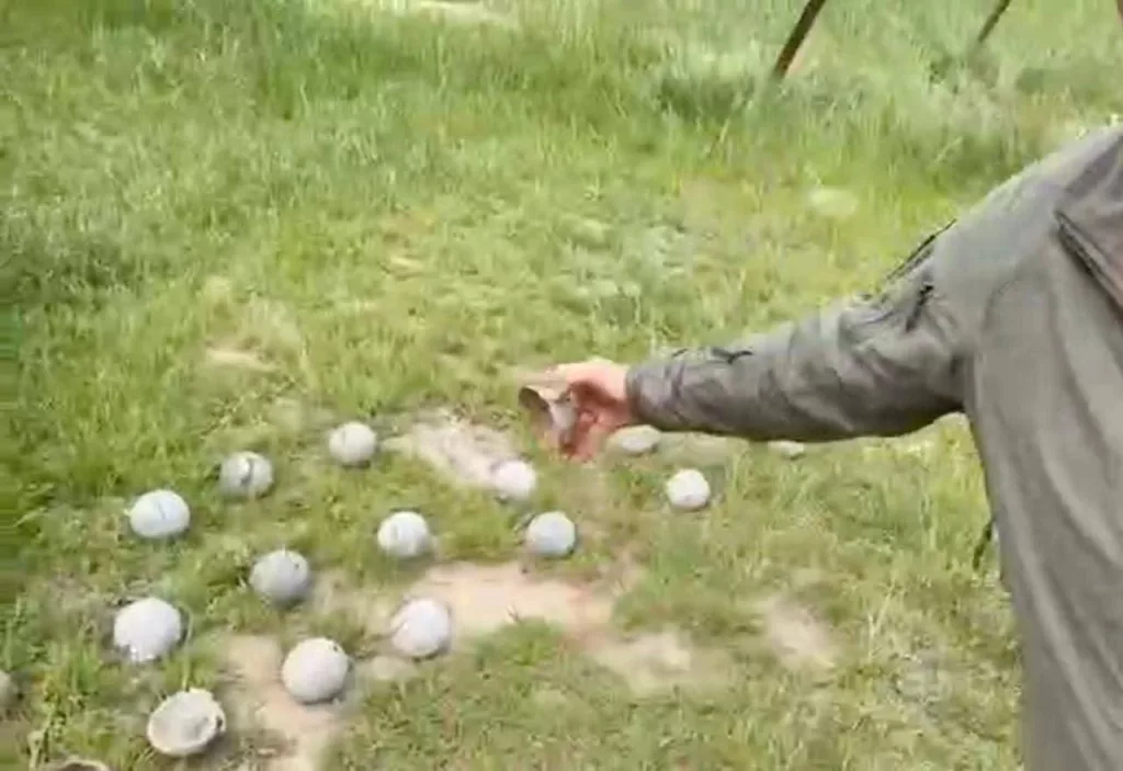 Перехват крылатой ракеты Х-101 с кассетной боевой частью и ее последующее срабатывание над Киевом