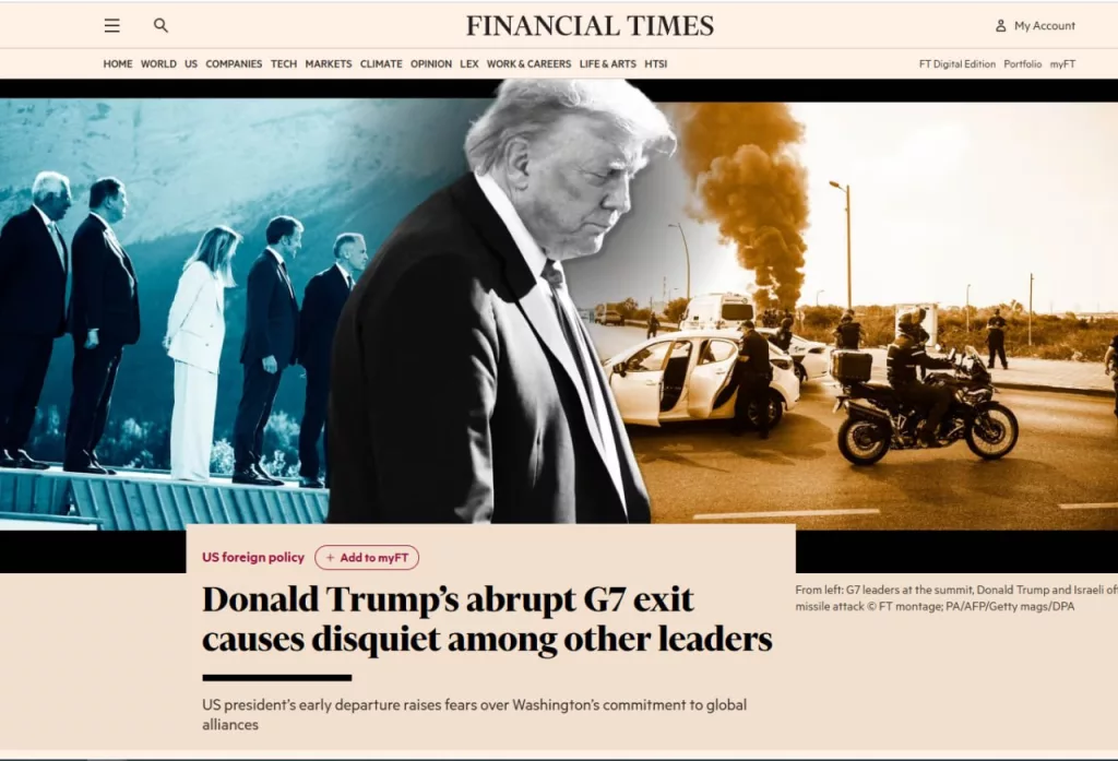 Визит Макрона в Гренландию разозлил Трампа и спровоцировал его досрочный отъезд с саммита G7