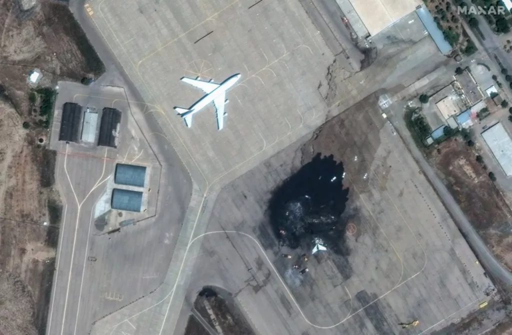 Подтвердилось уничтожение иранского самолета-заправщика в аэропорту Мешхед в ходе авиаударов ВВС Израиля