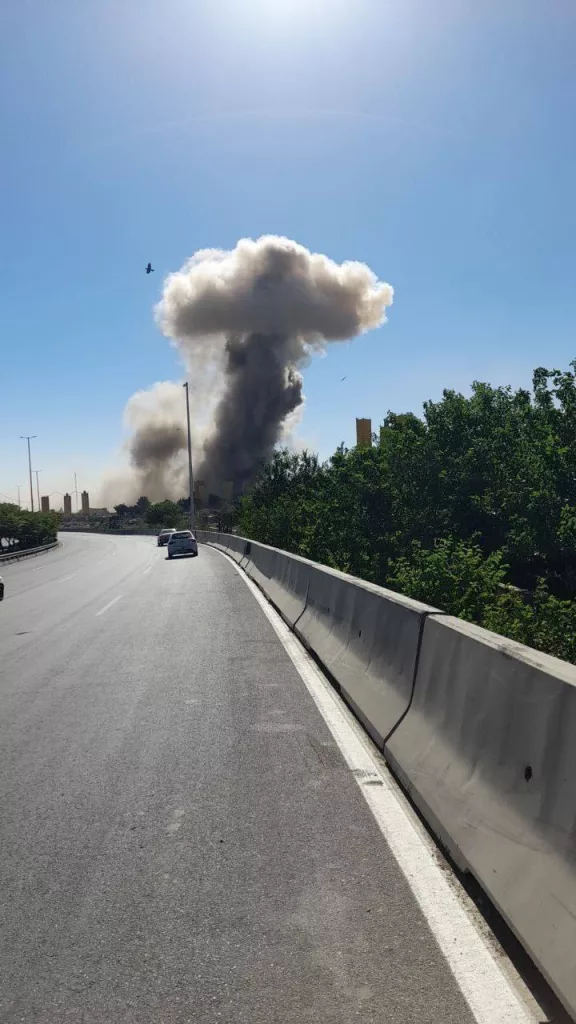 Новые массированные удары по Тегерану