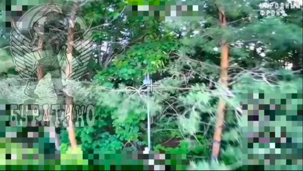 Буратино из 11 гв одшбр хорошенько поохотился в Сумской области с помощью оптоволоконных дронов