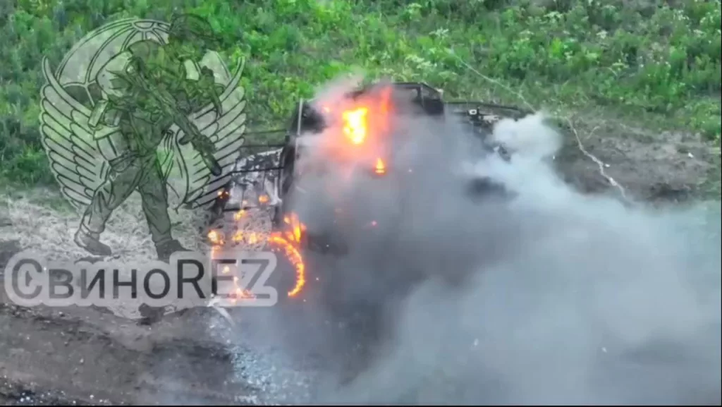 Буратино из 11 гв одшбр хорошенько поохотился в Сумской области с помощью оптоволоконных дронов