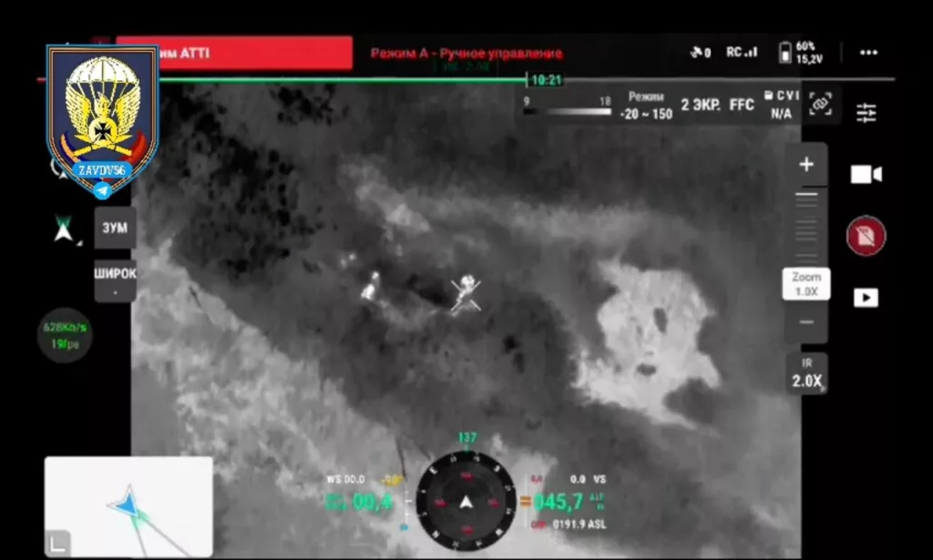 Дроноводы Крымского десантно-штурмового полка задвухсотили троих Мыколаев, замаскированный миномет противника и тяжелый гексакоптер с полным бк