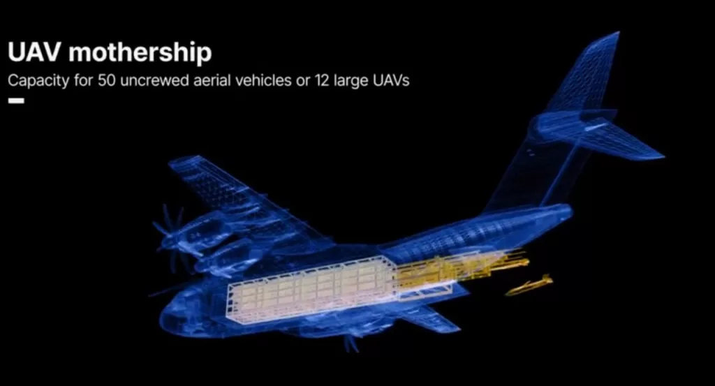 Airbus переоборудует транспортник A400M в воздушную платформу для беспилотников