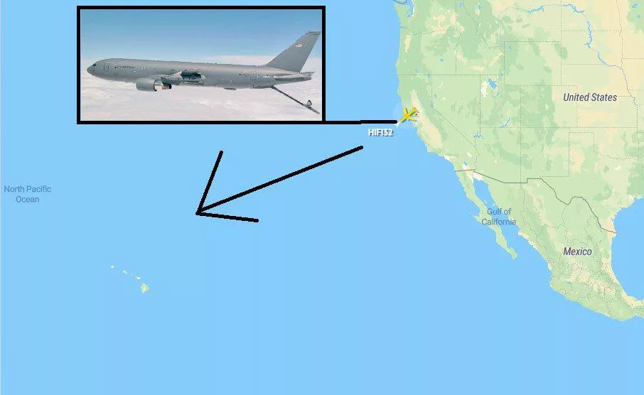 Продолжаем увлекательное наблюдение за активностью американской авиации