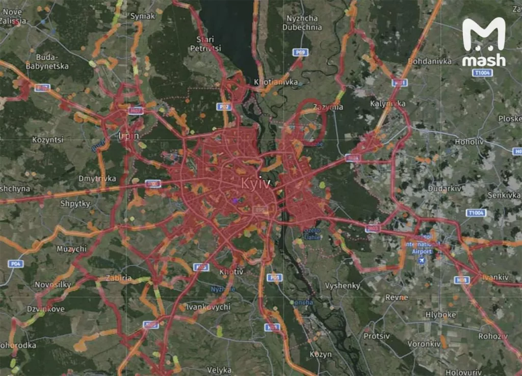 Киев, Киевская область, Львов и Ровно полностью остались без интернета. Больше 20 украинских хостинг-провайдеров подверглись массовой атаке российских хакеров