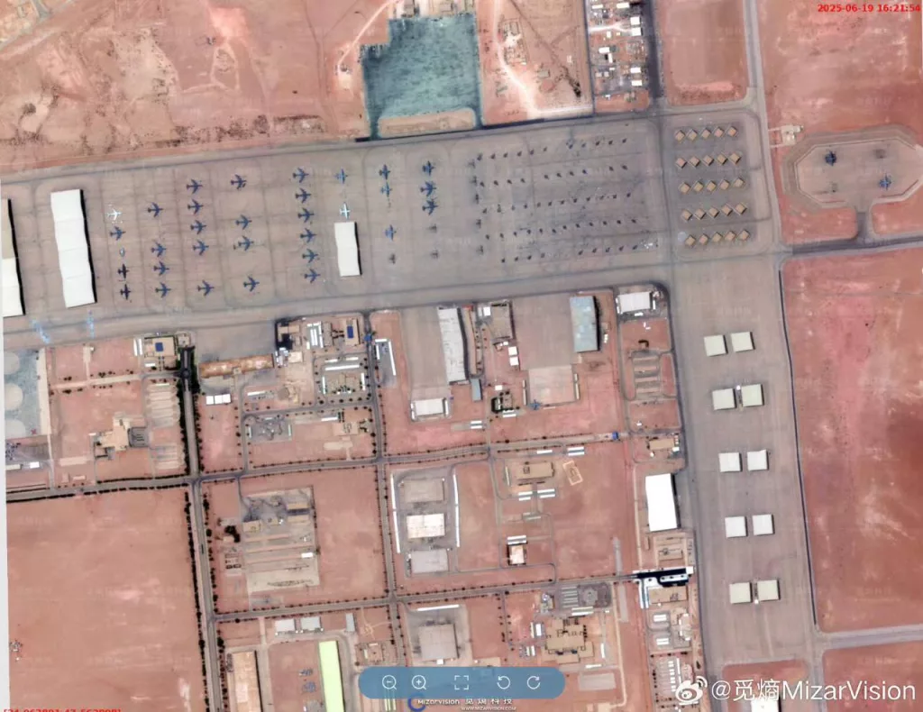 Массированное наращивание численности ВВС США на авиабазе принца Султана в Саудовской Аравии