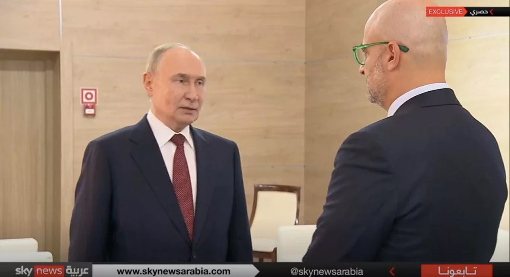Украина должна признать новые регионы России и перестать быть марионеткой Запада — Путин в интервью Sky News Arabia