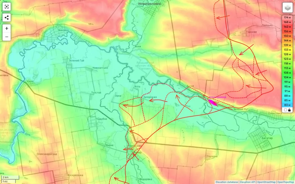 Юрий Подоляка — Новопавловское направление на 21.06.25: полоса ответственности группировки «Восток» — бои на стыке рек Волчья, Мокрые Ялы, Солёная