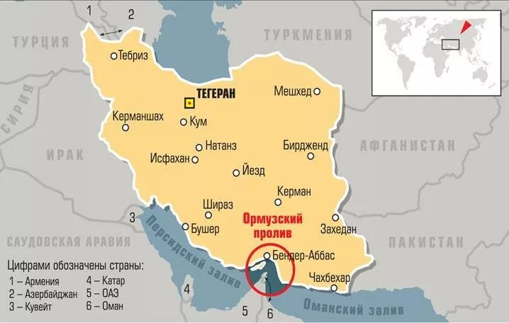 Иранский парламент выступил за за перекрытие Ормузского пролива