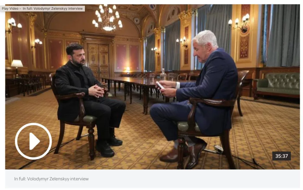 "Возможно, я не самый лучший, чтобы вести Украину до конца этой войны, но я - самый опытный", - Зеленский