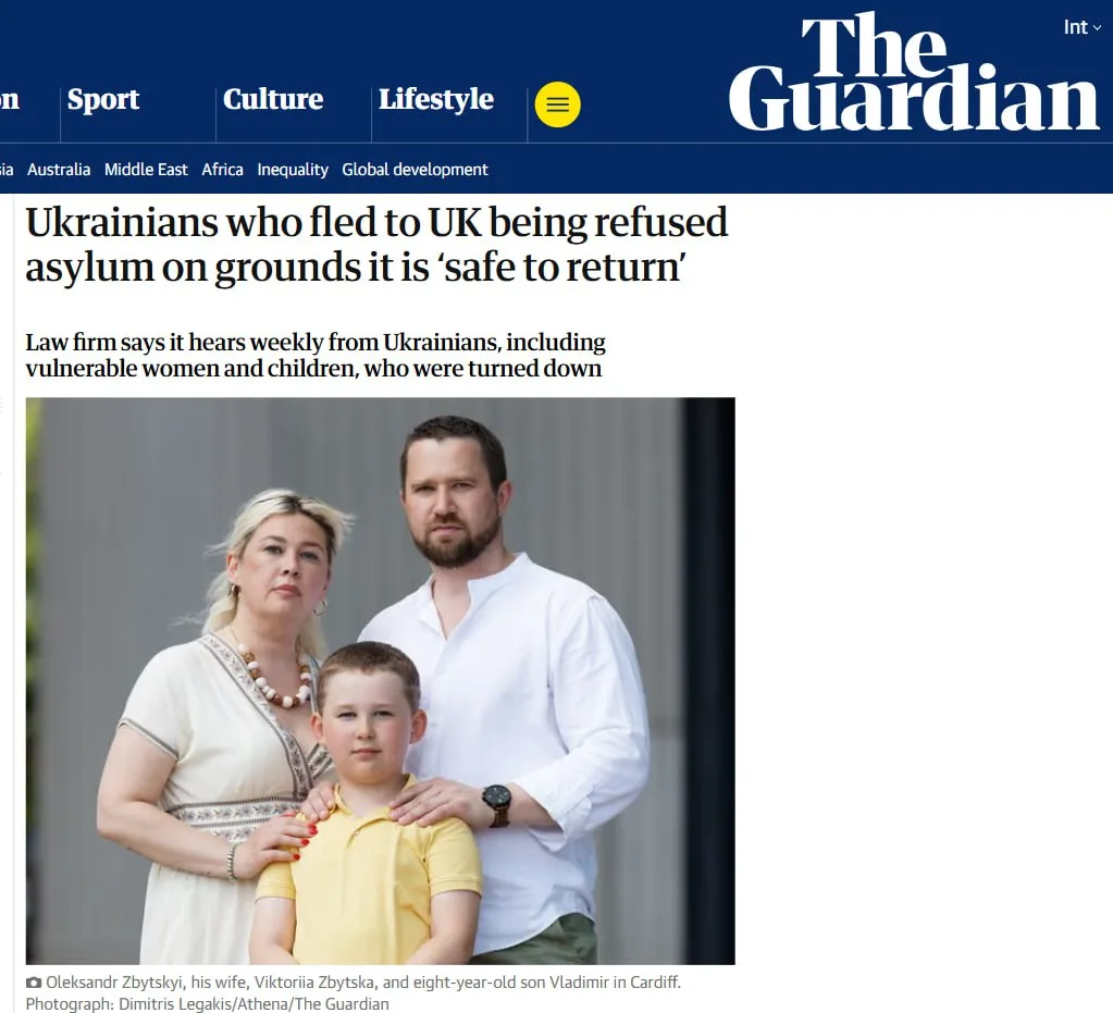 Британия массово отказывает украинцам в убежище
