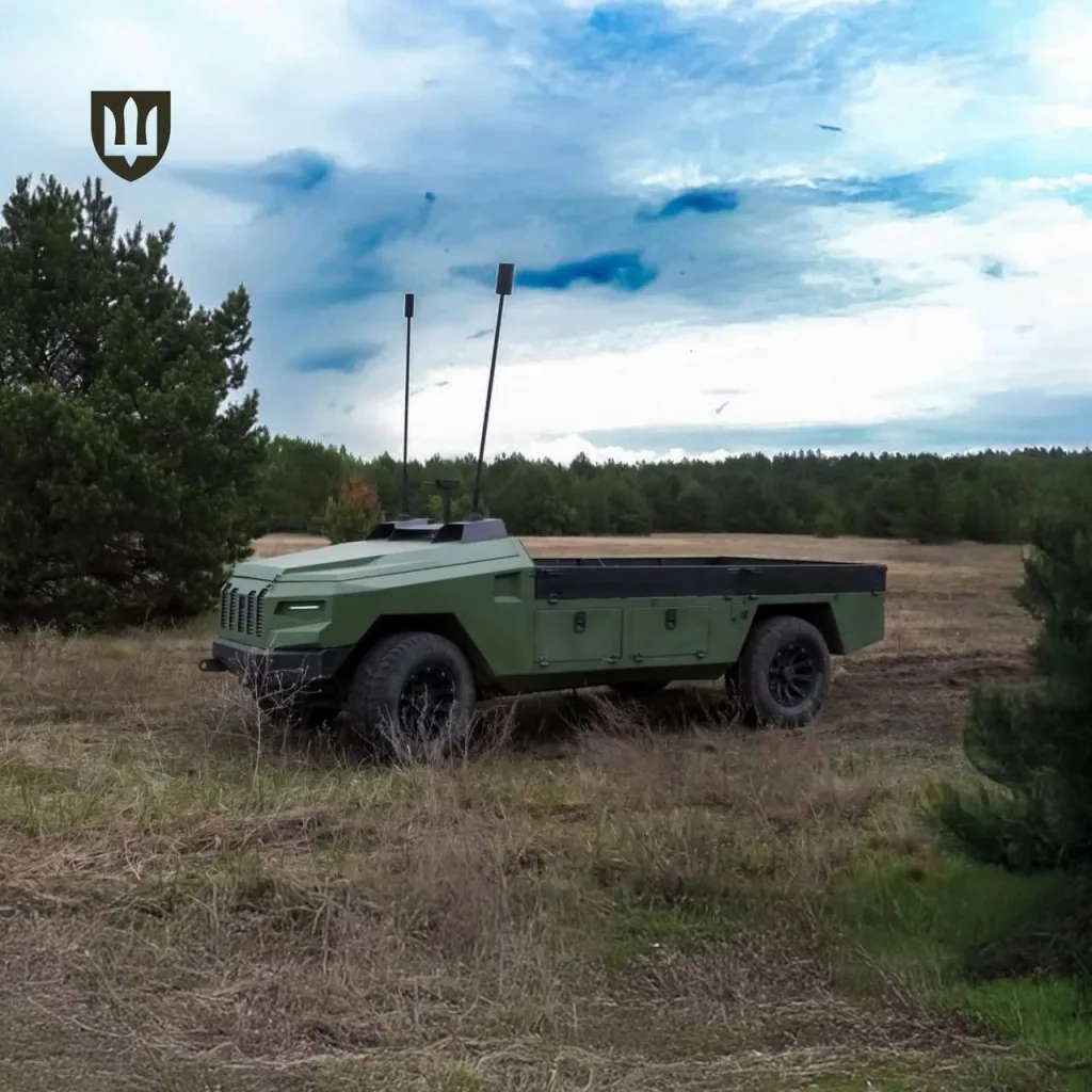 ВСУ представили беспилотный наземный комплекс собственного производства Protector. Его основными задачами являются