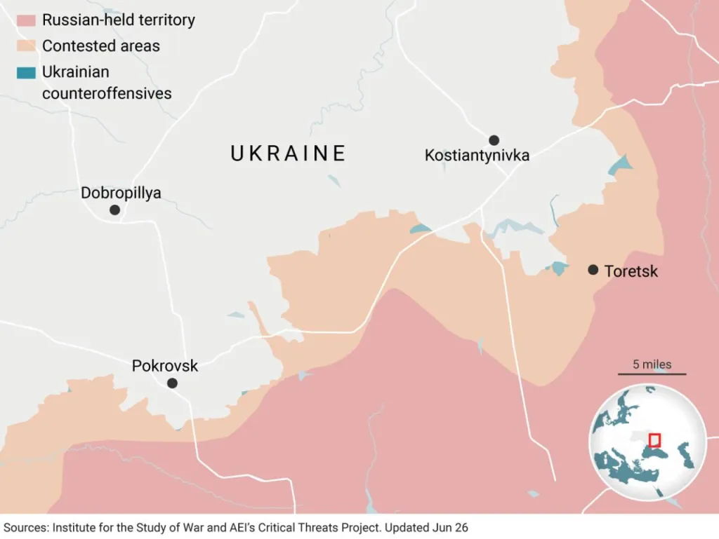 ВС РФ изменили тактику под Покровском, — The Times