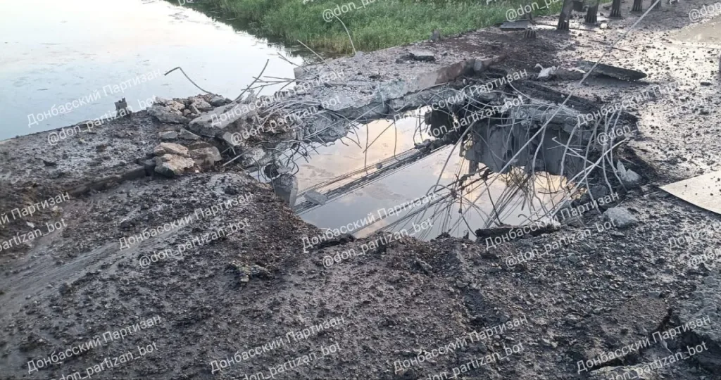 Авиаудар по мосту в районе Андреевка-Клевцово: нарушение логистики противника на Времевском выступе