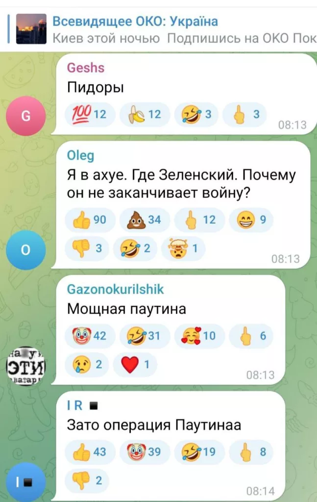 Просто наблюдение за украинскими СМИ