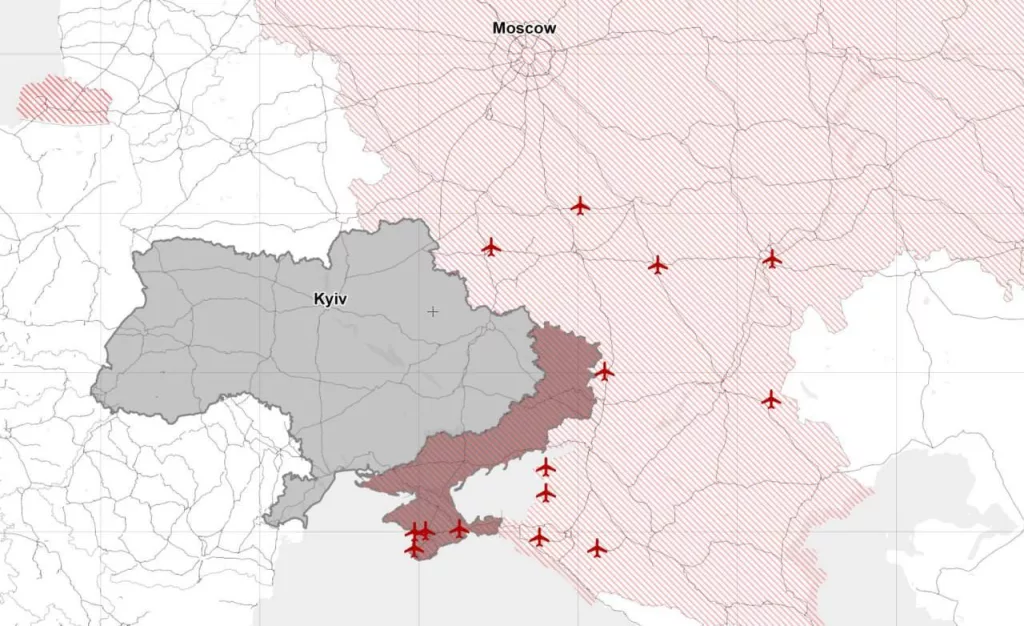 Россия возводит укрытия для самолетов на 14 авиабазах