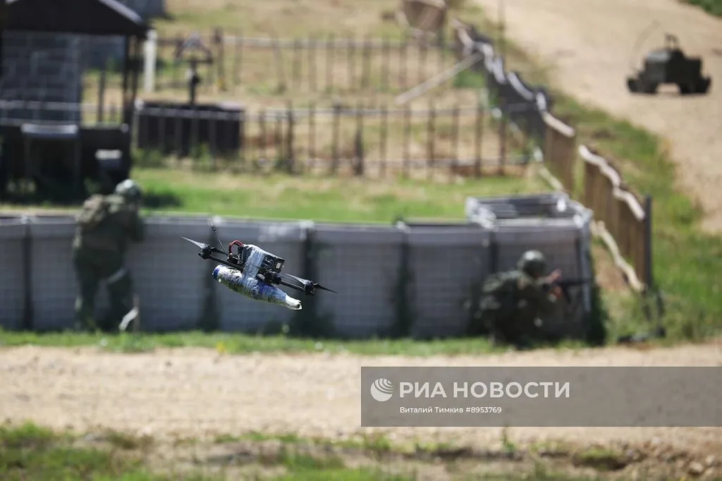 Церемония открытия общевойскового полигона Южного военного округа в Краснодарском крае