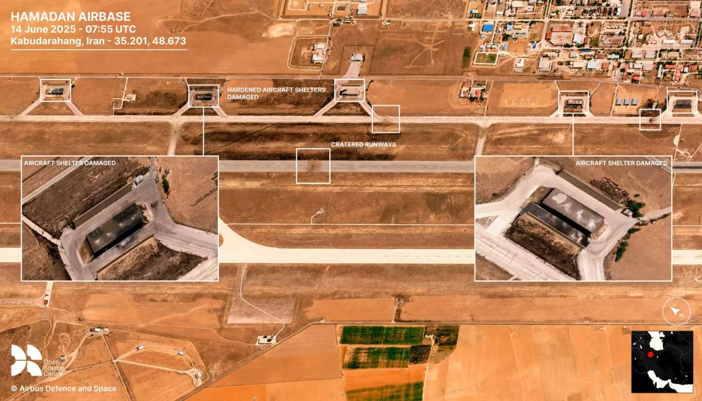 Open Source Center опубликовал спутниковые снимки попавших под удары израильской авиации иранских объектов, некоторые снимки уже публиковались на канале ранее