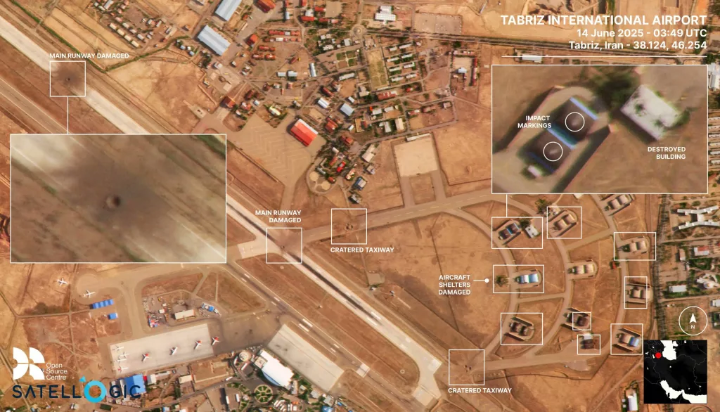Open Source Center опубликовал спутниковые снимки попавших под удары израильской авиации иранских объектов, некоторые снимки уже публиковались на канале ранее