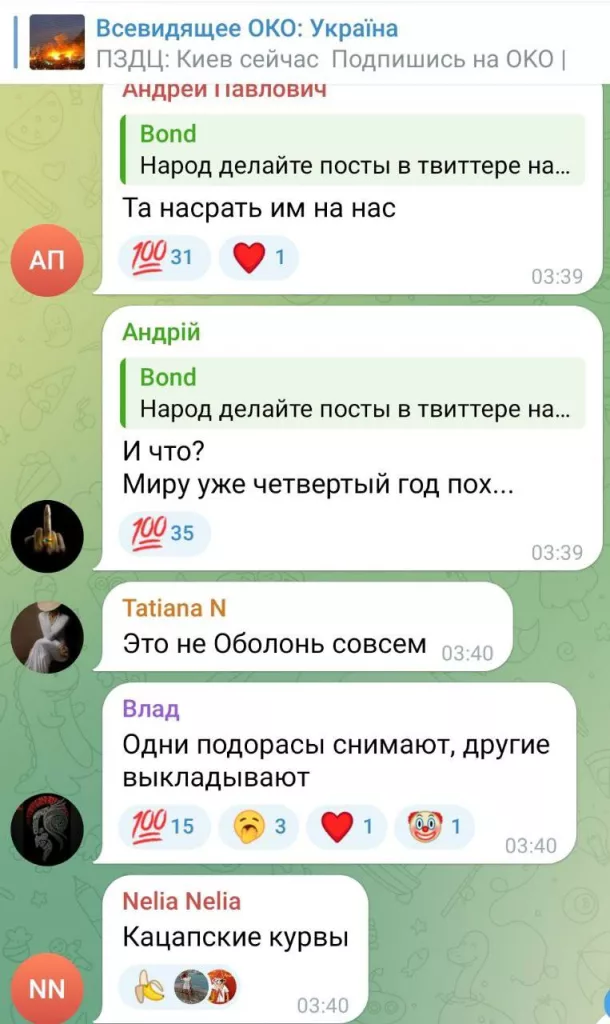 Просто наблюдение за украинскими СМИ