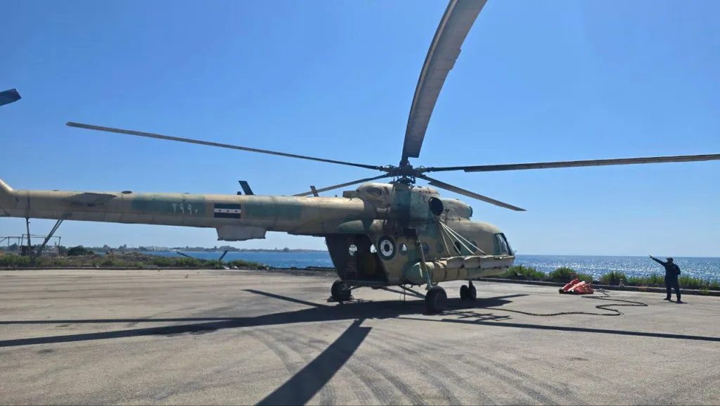 ВВС Сирии начали применять вертолеты Ми-8 для борьбы с лесными пожарами в прибрежных регионах страны