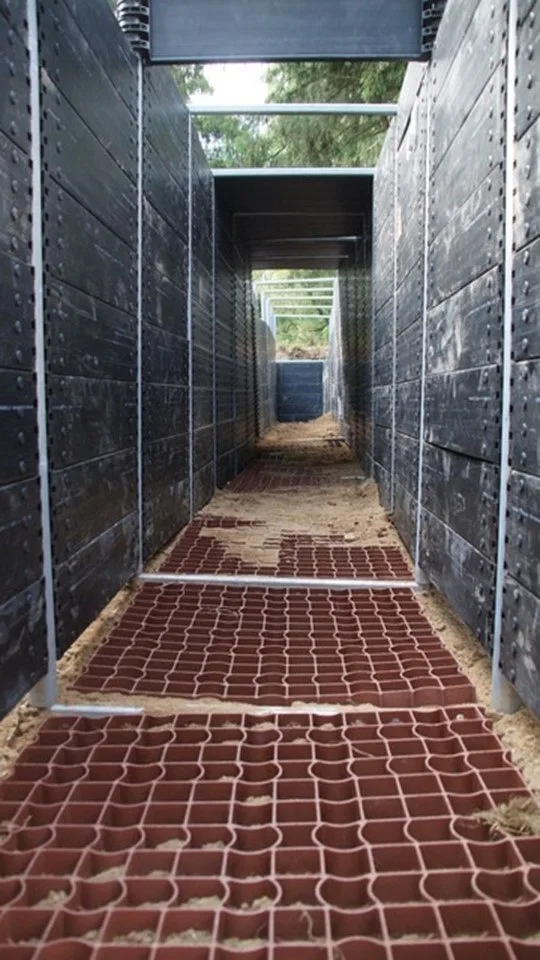 В Австрии испытана модульная пластиковая траншейная система ROM Trench System