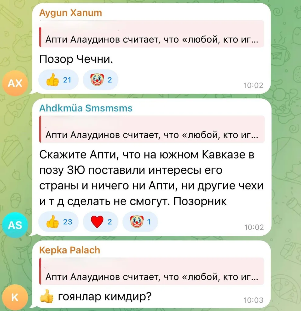 Алаудинов высказался об Азербайджане – в ответ получил волну злобы от диаспоры