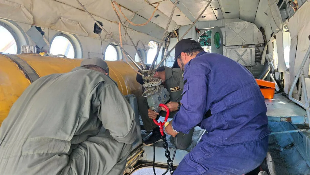 ВВС Сирии начали применять вертолеты Ми-8 для борьбы с лесными пожарами в прибрежных регионах страны