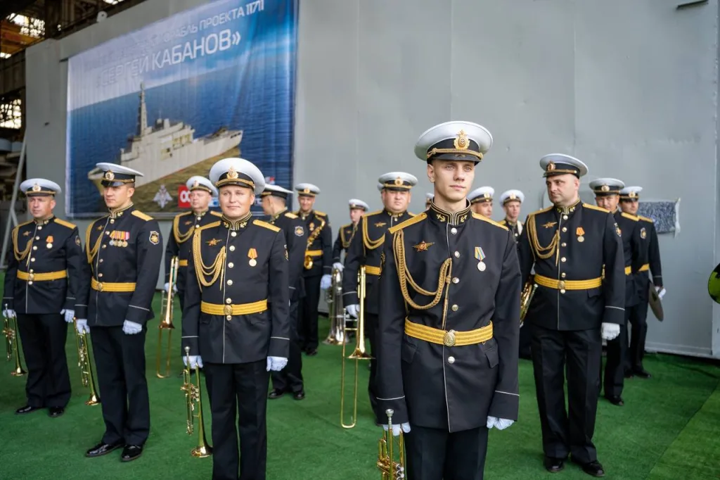 Вчера состоялась закладка третьего десантного корабля (БДК) проекта 11711 «Сергей Кабанов» для ВМФ в Калининграде