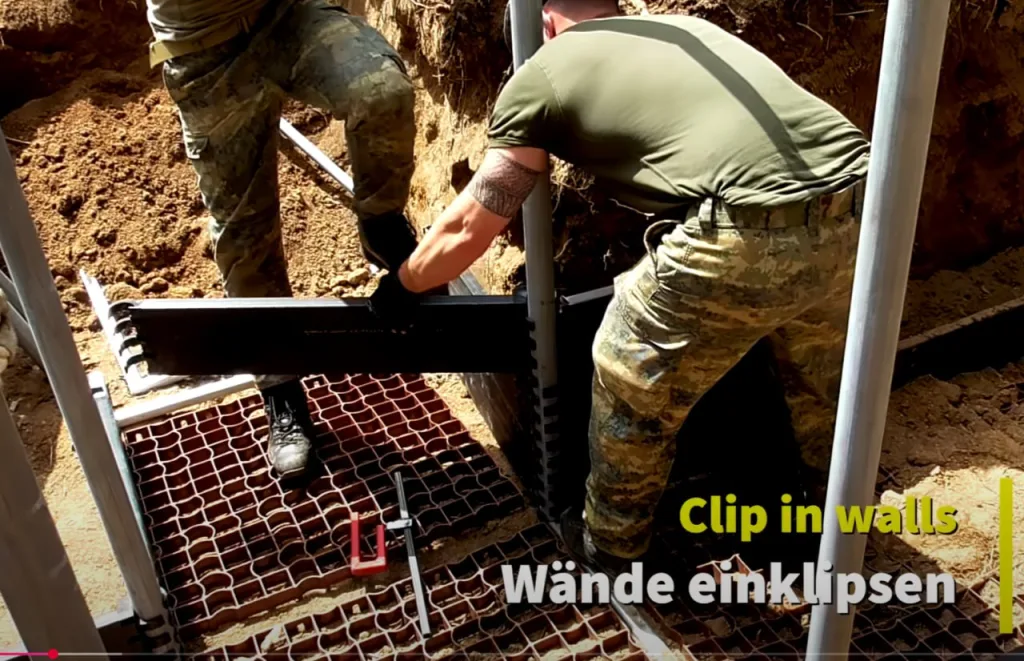 В Австрии испытана модульная пластиковая траншейная система ROM Trench System