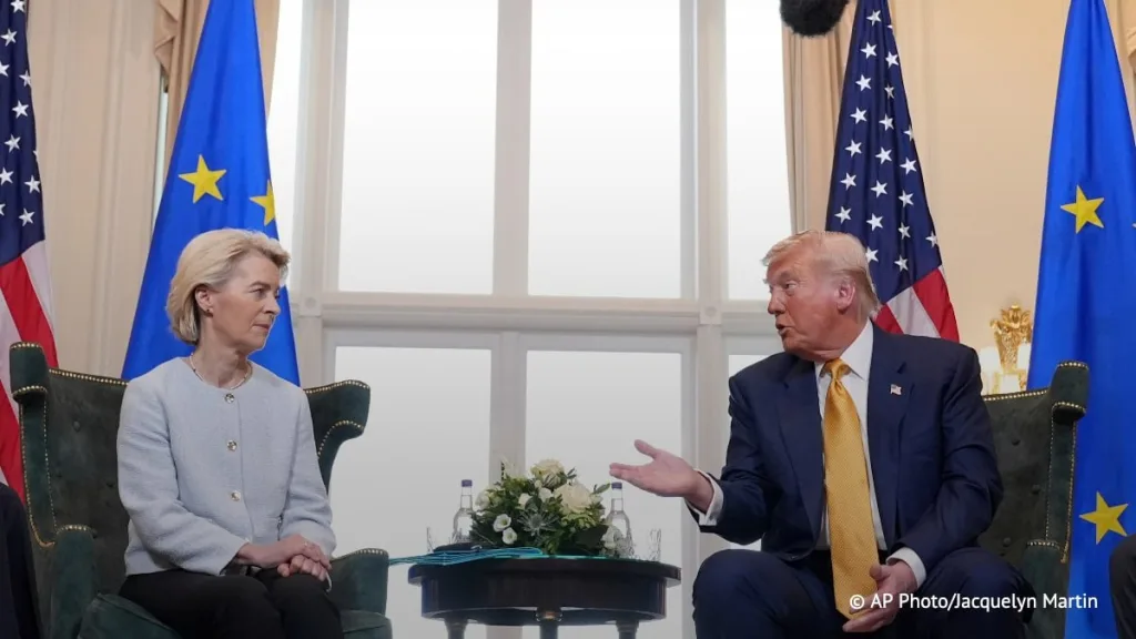 Трамп продавил Европу на триллион долларов