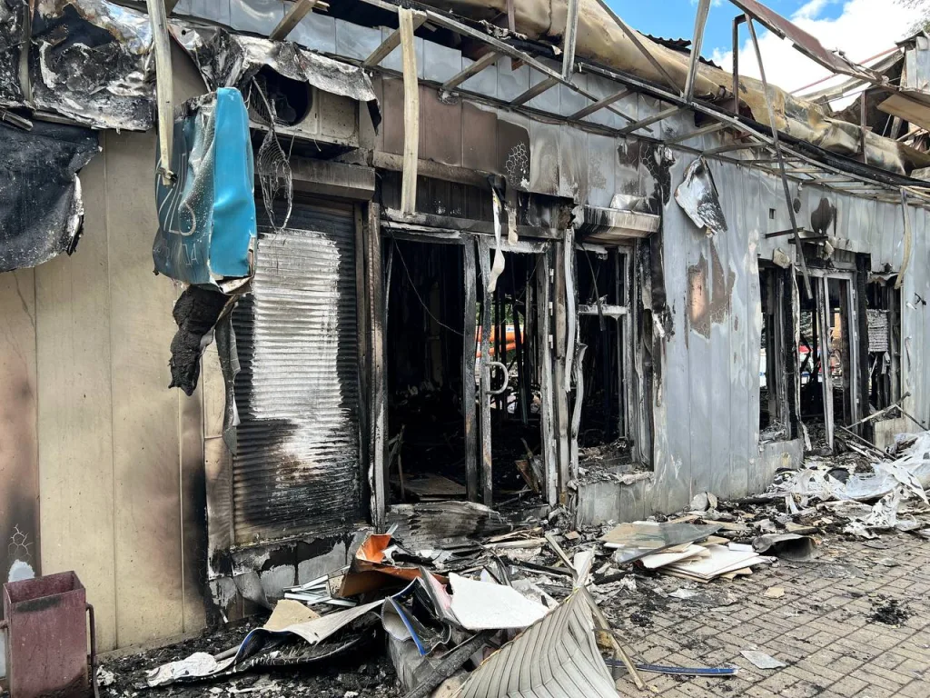 Последствия ночного удара ВСУ по центру Донецка