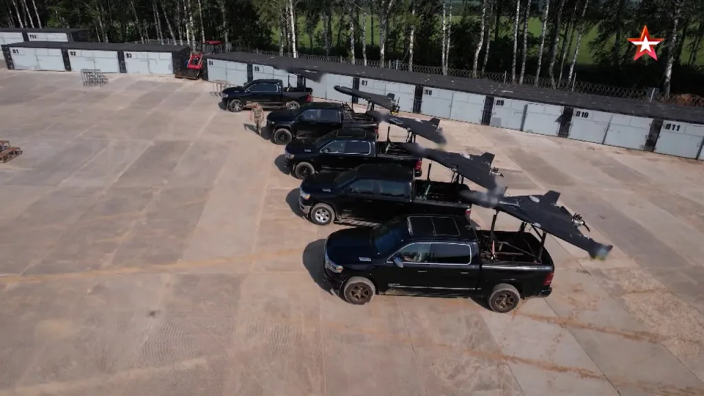 Пуски «Гераней-2» с территории одного из дронопортов, а также места их хранения и испытательные стенды там же